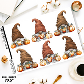 XL Fall Pumpkin Gnomes